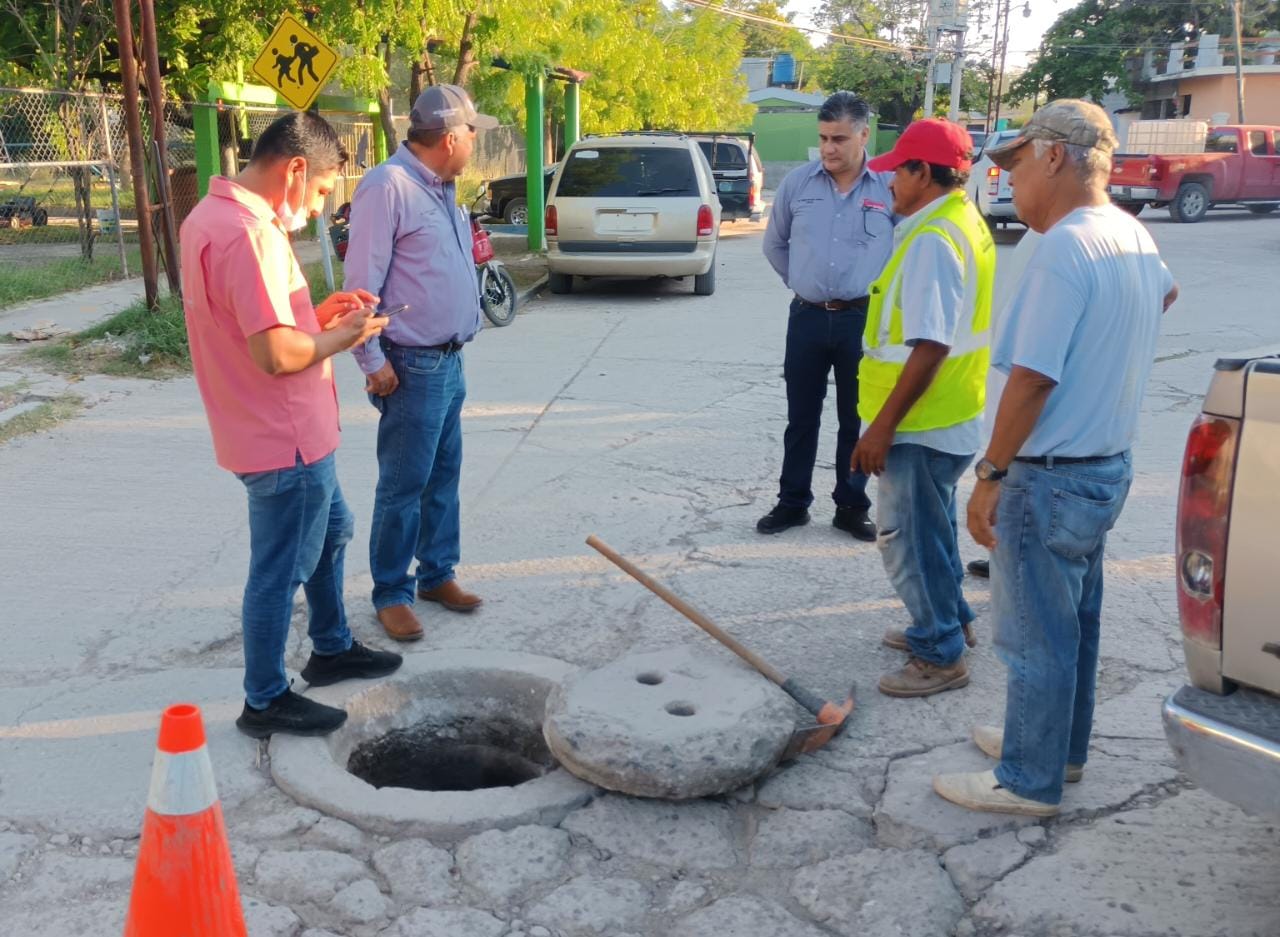 Supervisan Avance De Limpieza Y Desazolve Que Se Realiza A La Red De