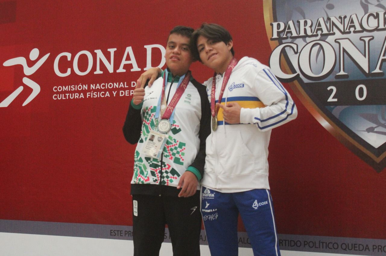 SUMA SAN LUIS POTOSÍ OCHO MEDALLAS EN LOS PARA NACIONALES CONADE