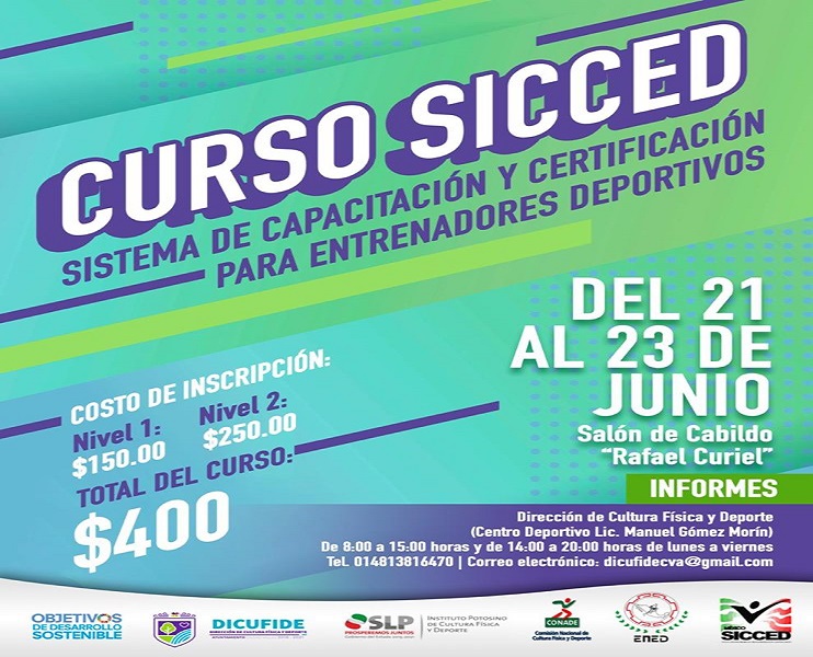 Invita Dicufide a curso para entrenadores deportivos Invita Dicufide a curso para entrenadores deportivos
