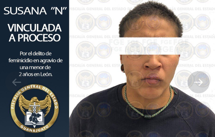 Mujer  va a prisión por matar a su hija de 2 años en León