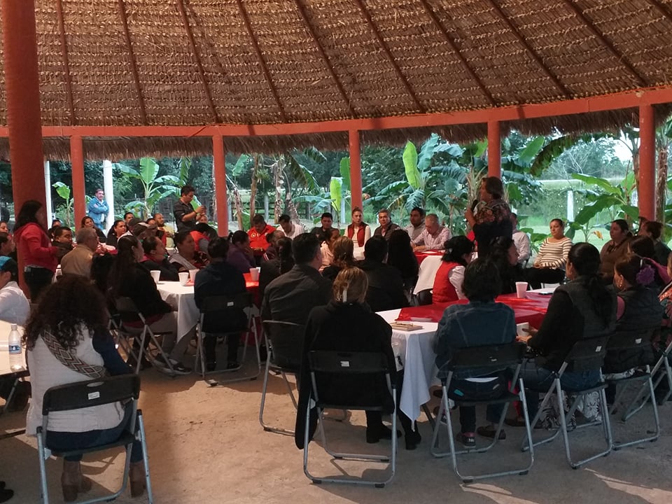 Priistas de San Vicente se reúnen con la fórmula unica del comité estatal del PRI