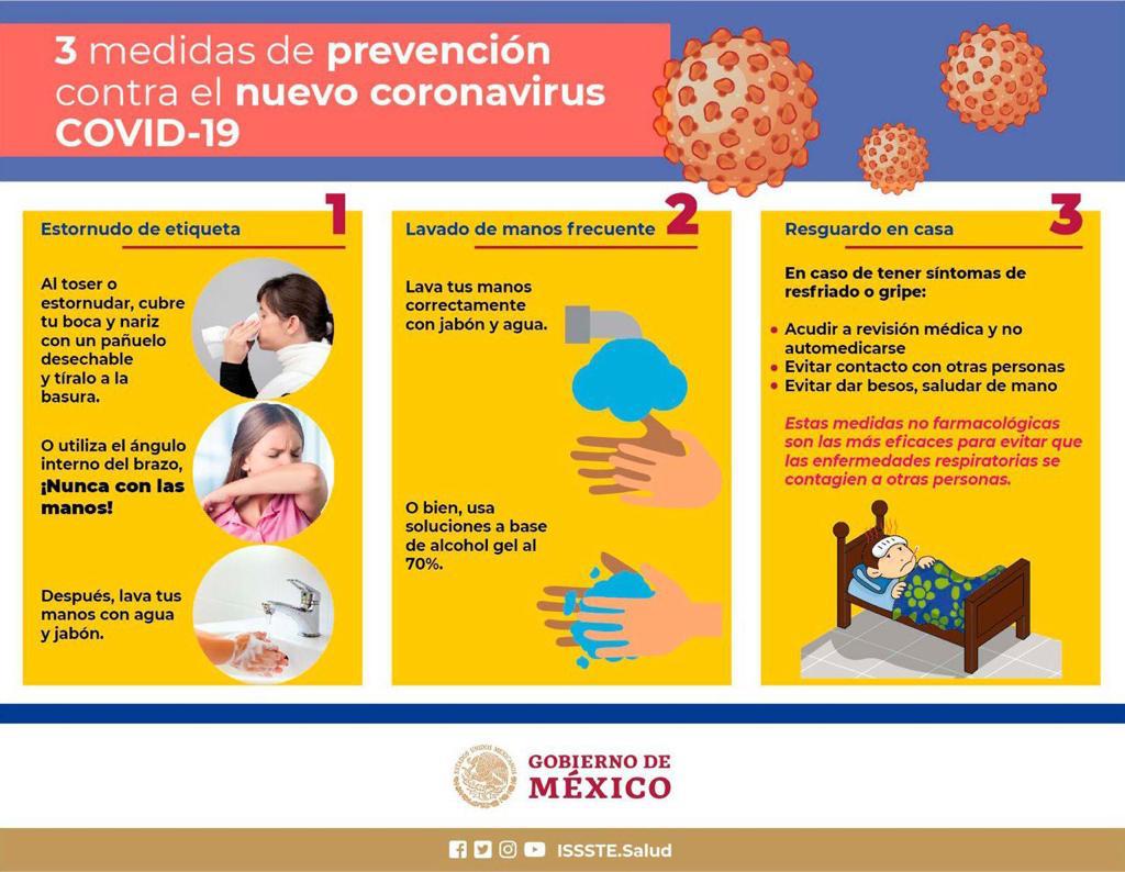 Se suma Ayuntamiento a campañas preventivas del Gobierno federal contra el coronavirus