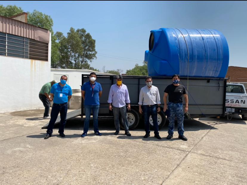 Conagua entrega cisternas y tinacos a organismos operadores de San Luis Potosí Conagua entrega cisternas y tinacos a organismos operadores de San Luis Potosí
