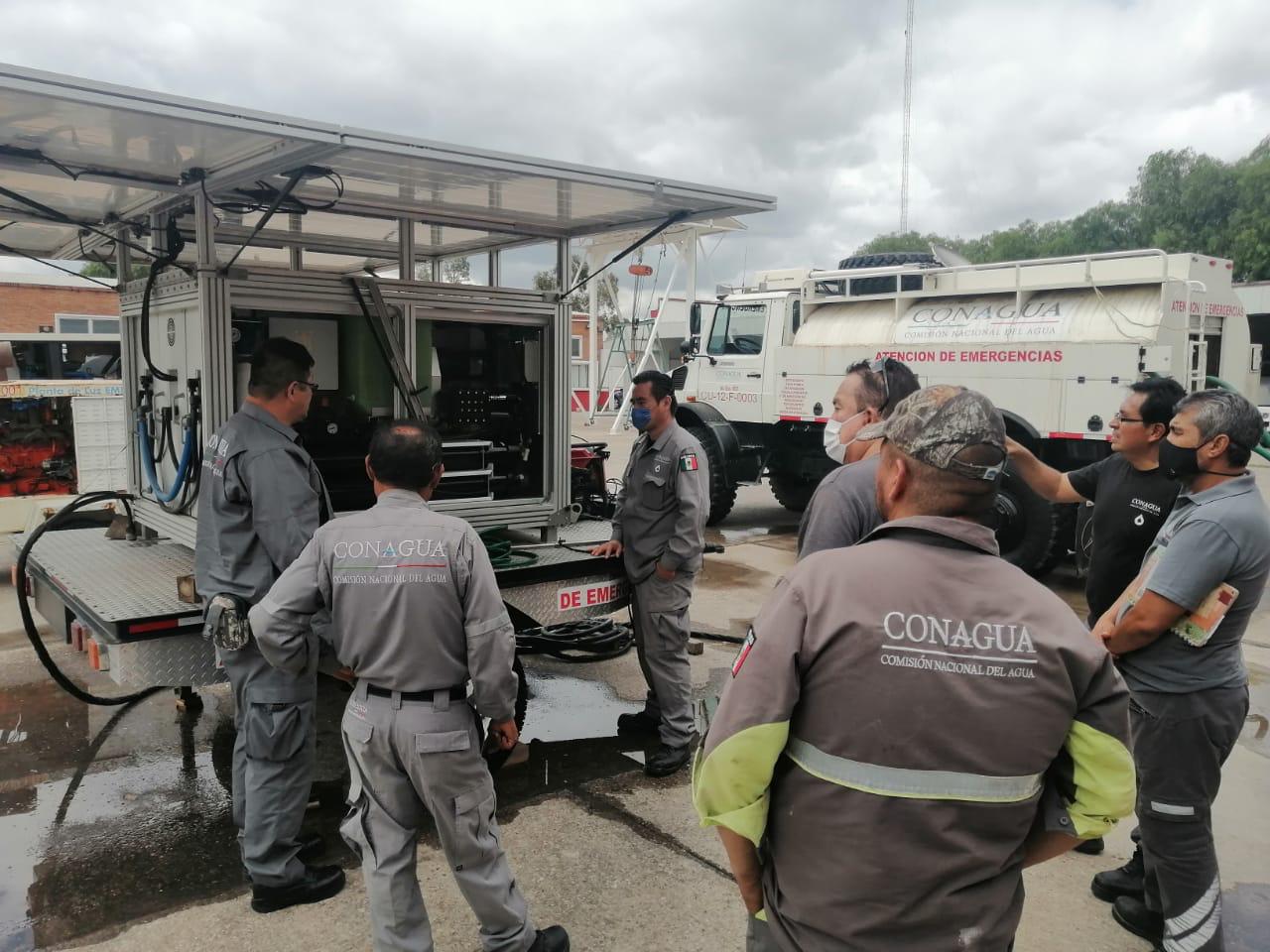 Conagua trabaja para reforzar la capacitación del personal dedicado a la atención de emergencias   