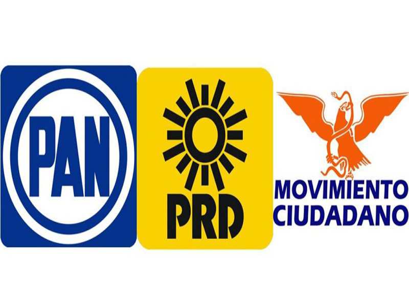 Población es olvidada por los partidos políticos PRD,PMC y PAN