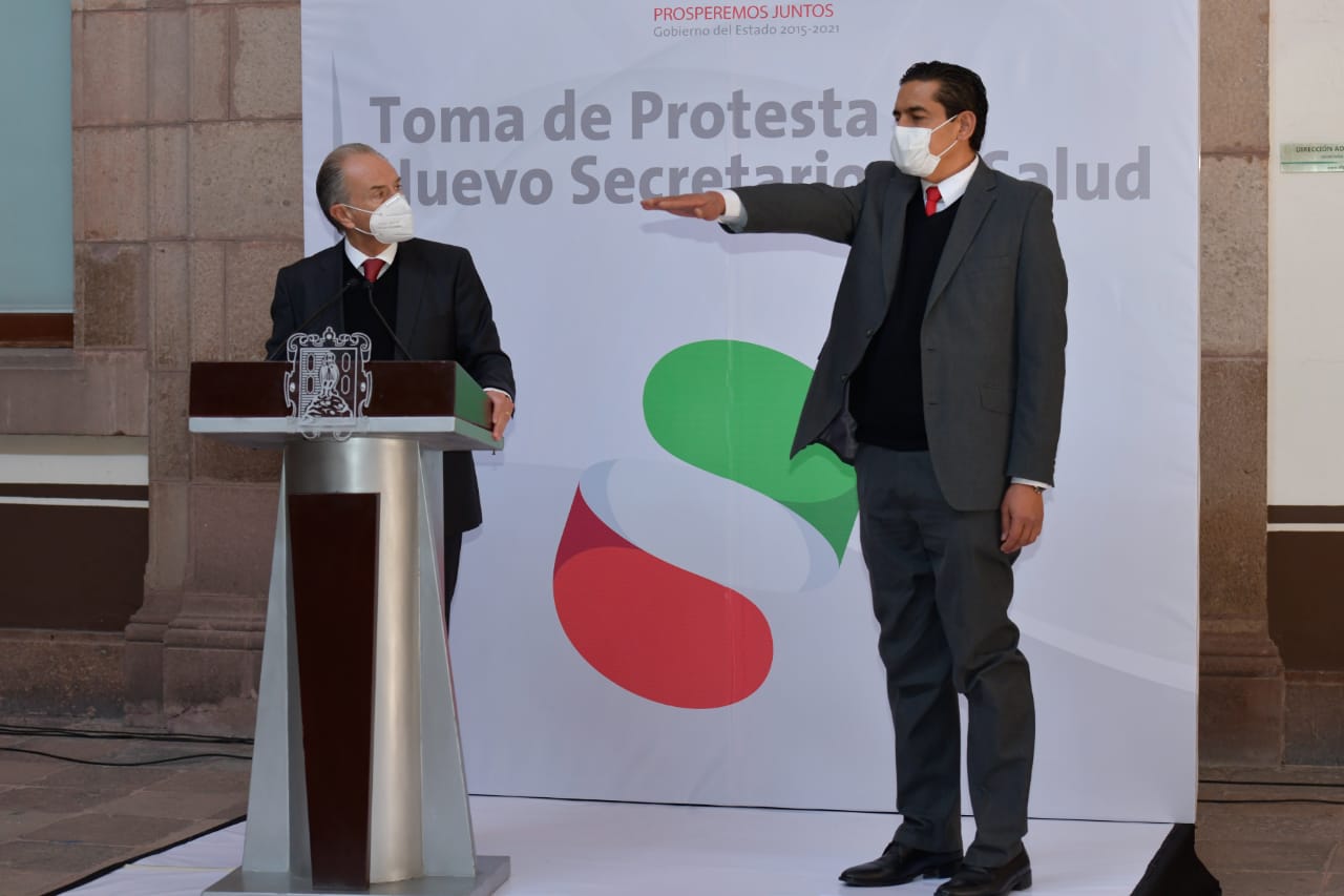 TOMA PROTESTA MIGUEL ÁNGEL LUTZOW STEINER COMO SECRETARIO DE SALUD
