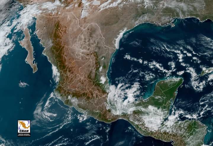 Viernes, con incremento en el potencial de lluvias/tormentas y temperaturas en México