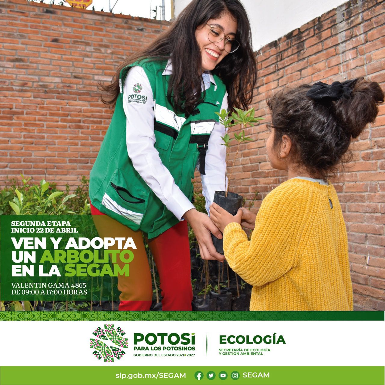 “ADOPTA UN ARBOLITO”: CAMPAÑA PARA FOMENTAR CUIDADO DEL MEDIO AMBIENTE