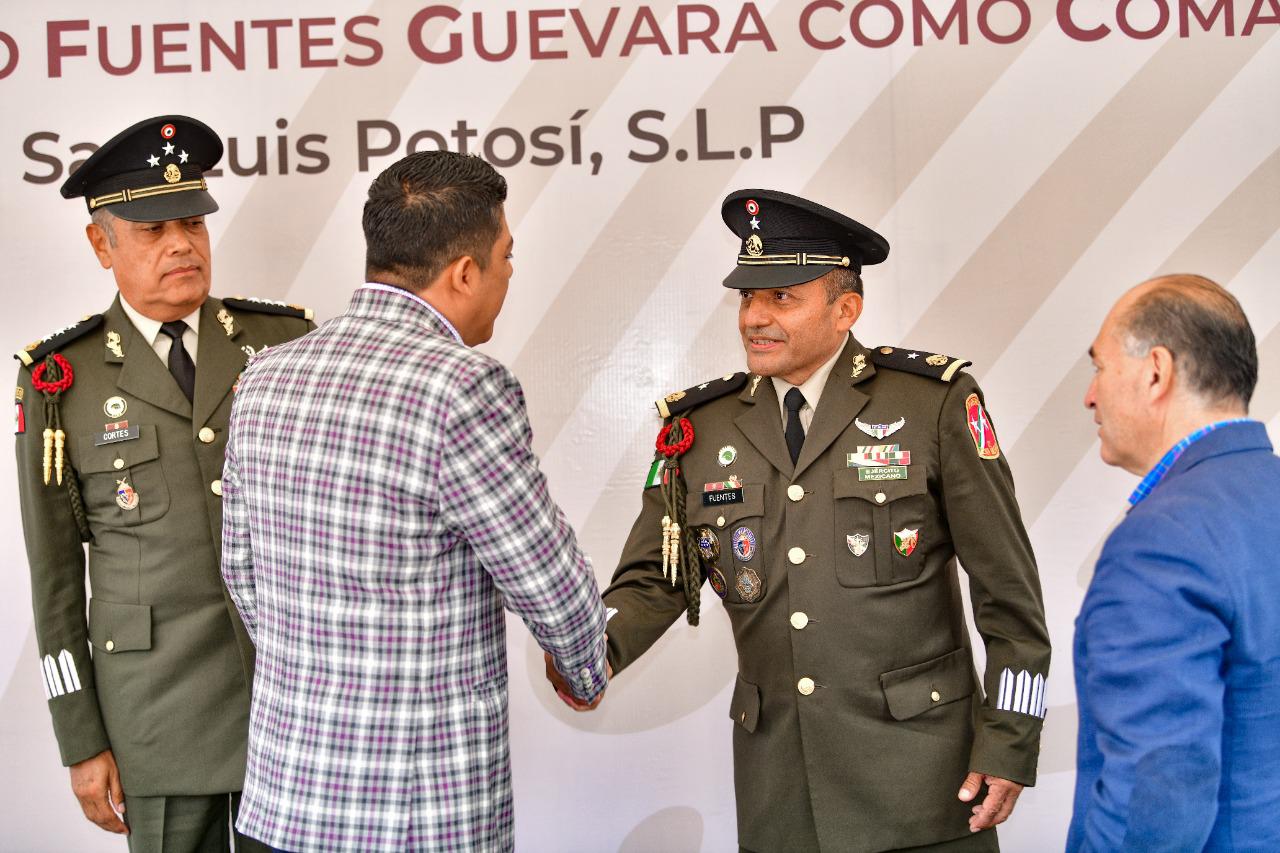CON NUEVO TITULAR DE DOCEAVA ZONA MILITAR SE FORTALECE SAN LUIS: RICARDO GALLARDO CON NUEVO TITULAR DE DOCEAVA ZONA MILITAR SE FORTALECE SAN LUIS: RICARDO GALLARDO