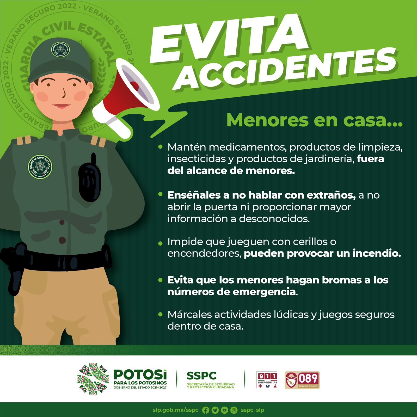 Sspc Emite Recomendaciones De Seguridad Durante Temporada Vacacional De Verano Cadena Tres Slp 5293