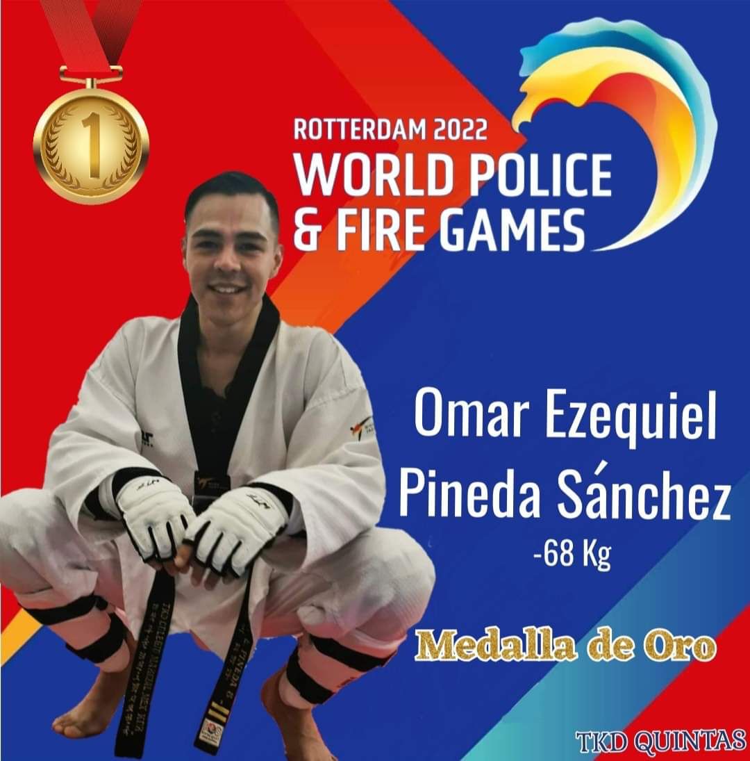 POLICÍA DE LA GUARDIA CIVIL LOGRA MEDALLA DE ORO EN COMPETENCIA INTERNACIONAL DE TAEKWONDO POLICÍA DE LA GUARDIA CIVIL LOGRA MEDALLA DE ORO EN COMPETENCIA INTERNACIONAL DE TAEKWONDO
