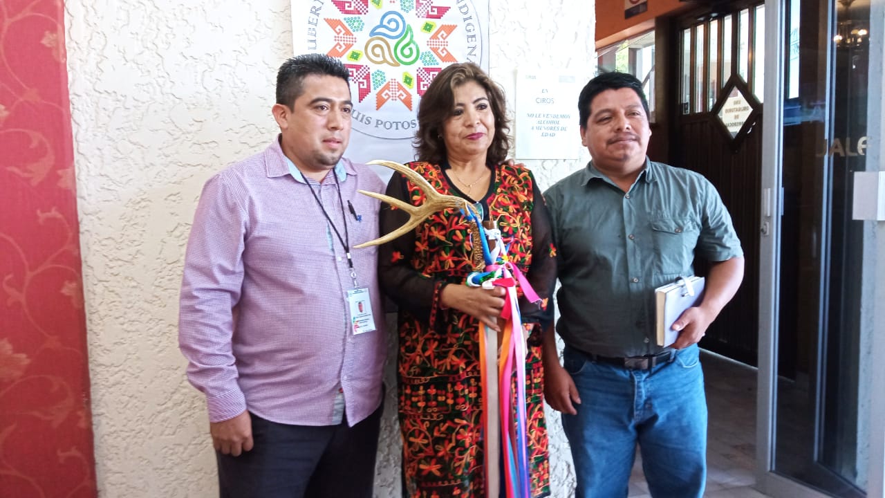 Presentan a la nueva Gobernadora Estatal Indígena de San Luis Potosí