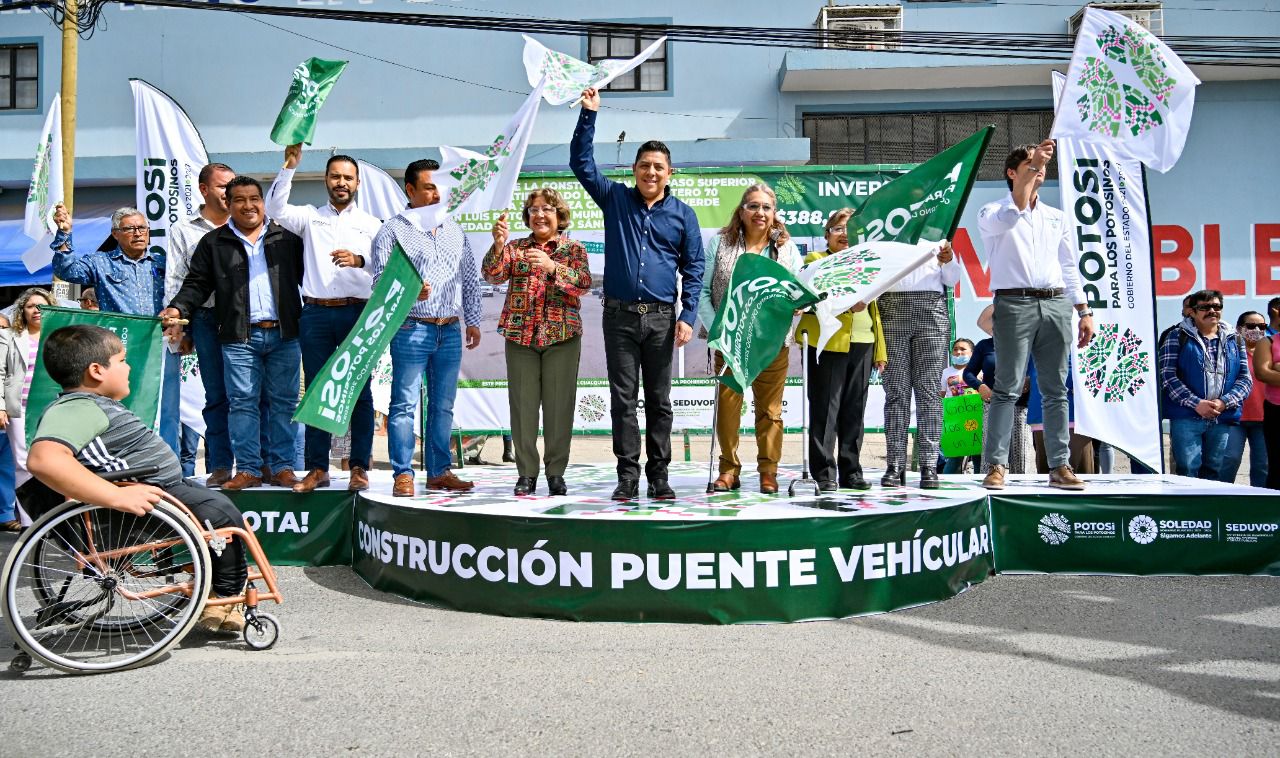 MODERNIZA RICARDO GALLARDO A SAN LUIS POTOSÍ CON NUEVO PUENTE ATIRANTADO EN CACTUS