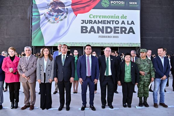 ENCABEZA SGG JURAMENTO DE BANDERA DE LAS Y LOS ALUMNOS DE TERCER GRADO DEL SEER ENCABEZA SGG JURAMENTO DE BANDERA DE LAS Y LOS ALUMNOS DE TERCER GRADO DEL SEER