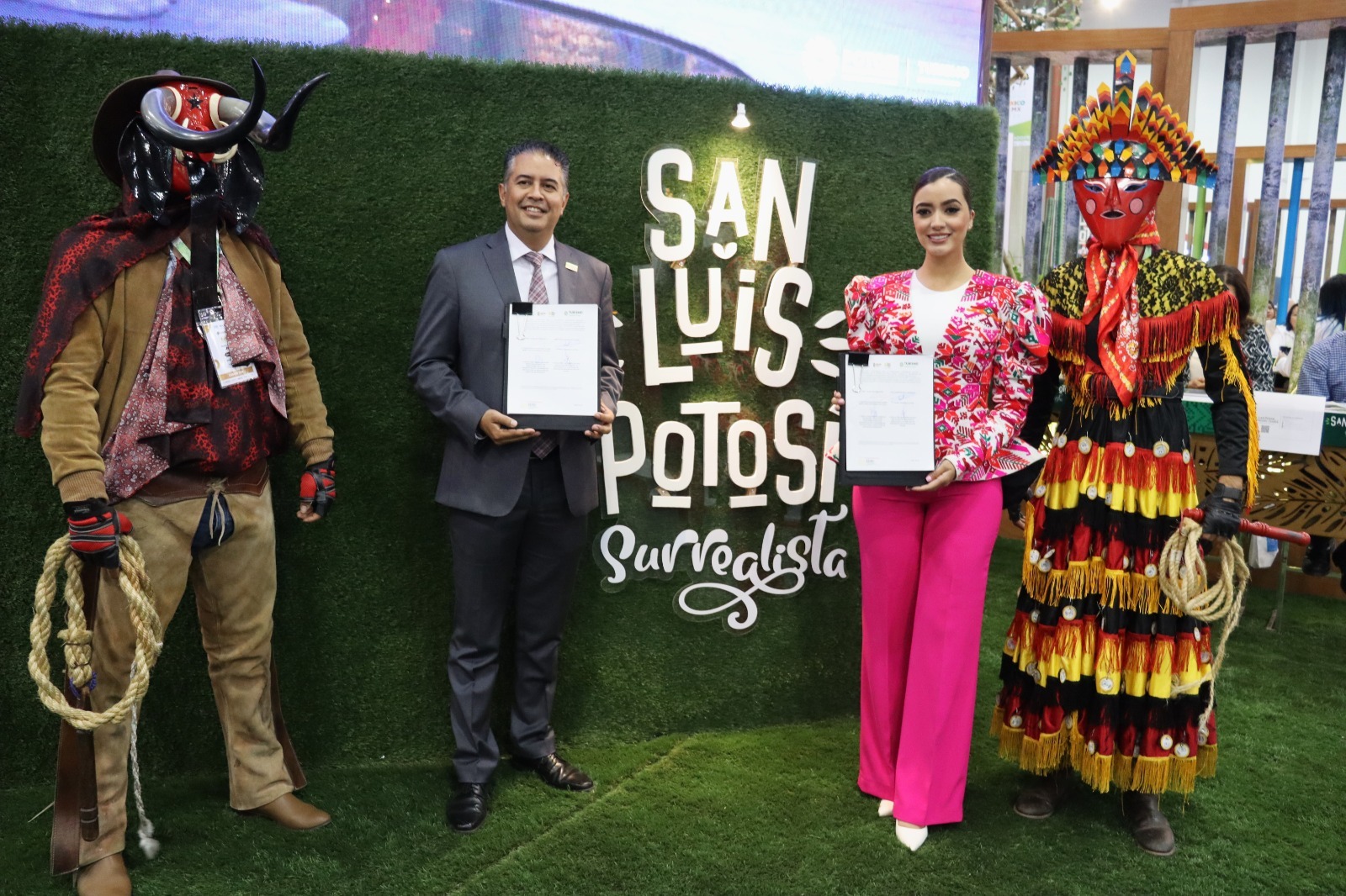 SAN LUIS POTOSÍ FIRMA CONVENIO CON VERACRUZ PARA COLABORACIÓN TURÍSTICA