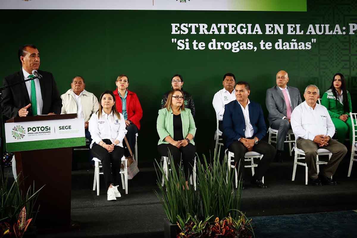INICIA EN SLP LA CAMPAÑA NACIONAL PARA PREVENIR ADICCIONES