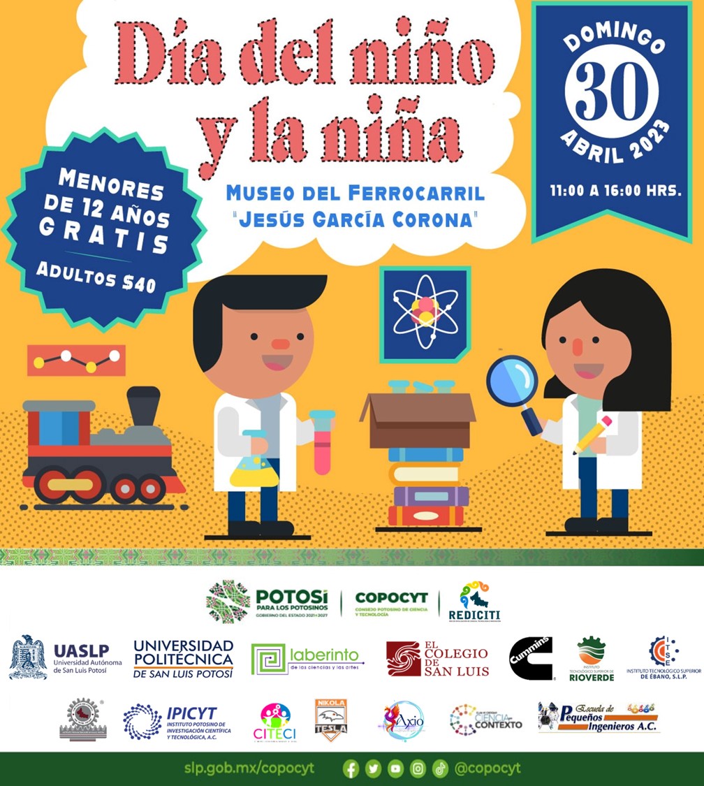 INVITA COPOCYT A CELEBRAR A LAS Y LOS NIÑOS CON ACTIVIDADES CIENTÍFICAS