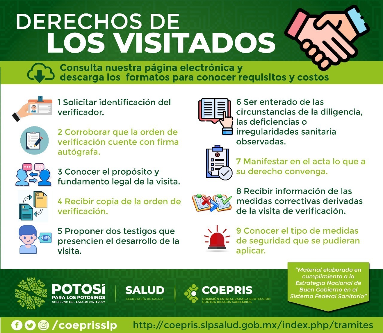 LLAMA SALUD A NO CAER EN ENGAÑOS POR VISITAS DE CONTROL SANITARIO Y VERIFICACIÓN