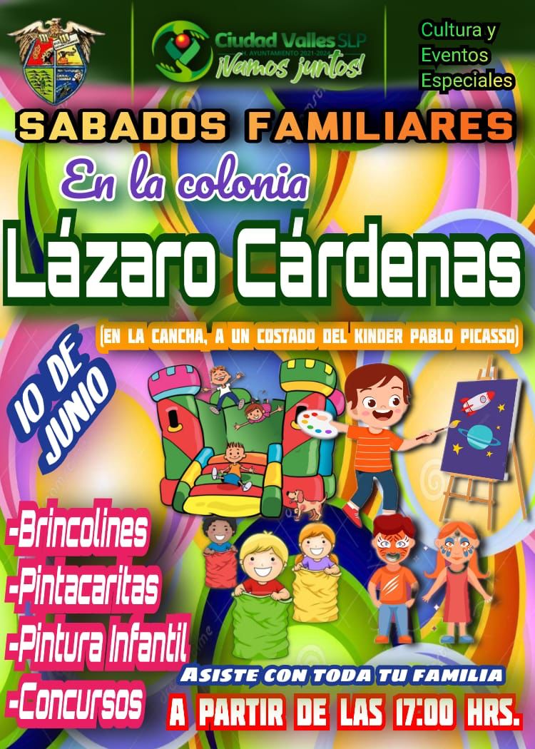 INVITAN A VECINOS DE LA LÁZARO CÁRDENAS A LAS ACTIVIDADES DE LOS SÁBADOS FAMILIARES INVITAN A VECINOS DE LA LÁZARO CÁRDENAS A LAS ACTIVIDADES DE LOS SÁBADOS FAMILIARES