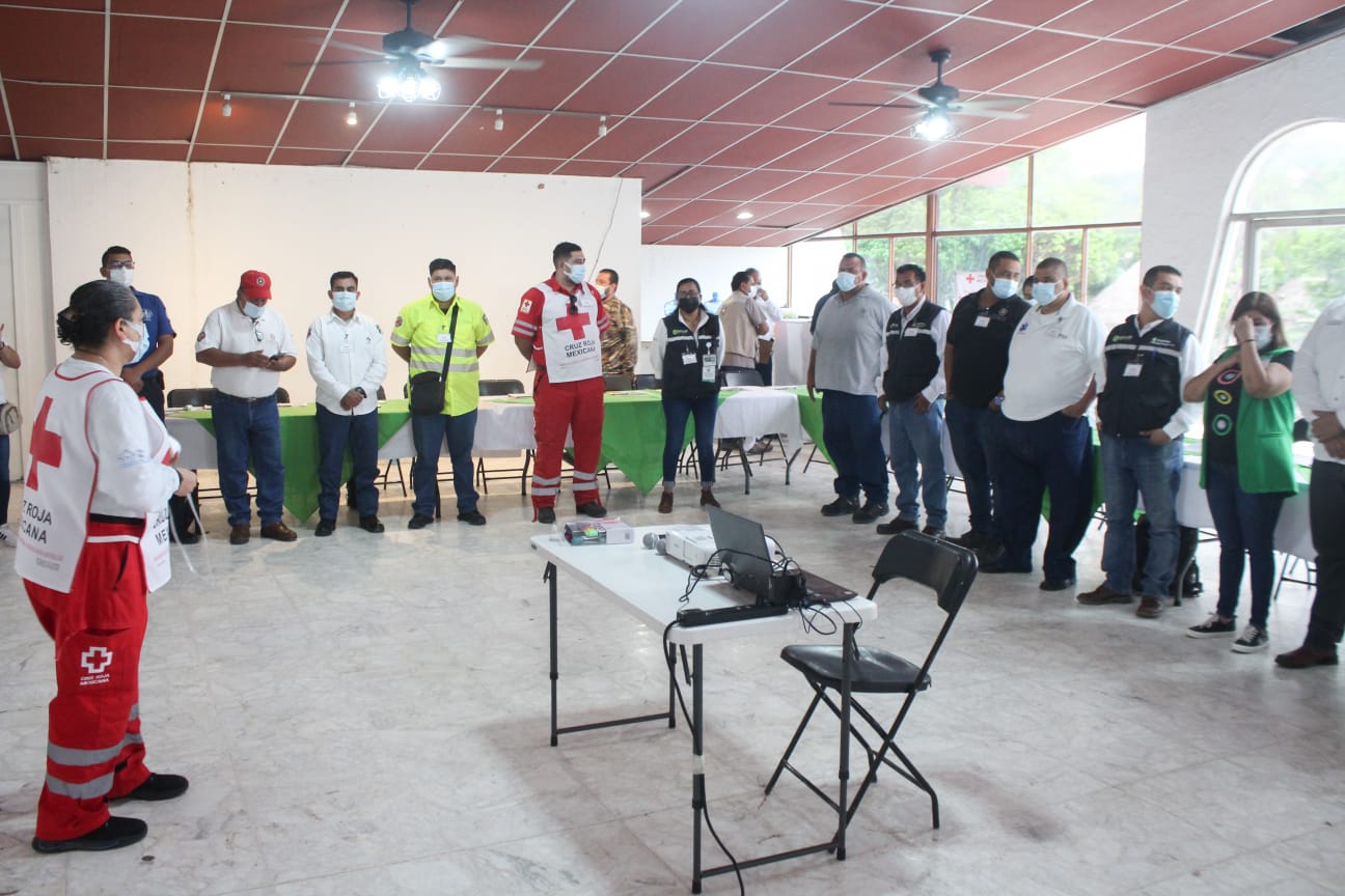 PARTICIPA PC EN CURSO DE REFUGIOS TEMPORALES IMPARTIDO POR CRUZ ROJA PARTICIPA PC EN CURSO DE REFUGIOS TEMPORALES IMPARTIDO POR CRUZ ROJA