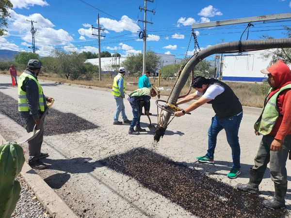 GOBIERNO DEL ESTADO INICIA OBRAS DE CONSERVACIÓN EN ZONA INDUSTRIAL GOBIERNO DEL ESTADO INICIA OBRAS DE CONSERVACIÓN EN ZONA INDUSTRIAL