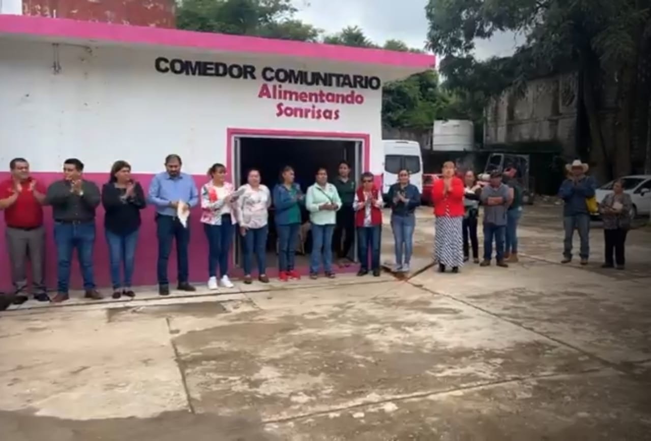 DIF MUNICIPAL Y AYUNTAMIENTO INAUGURAN COMEDOR COMUNITARIO EN LA CABECERA MUNICIPAL