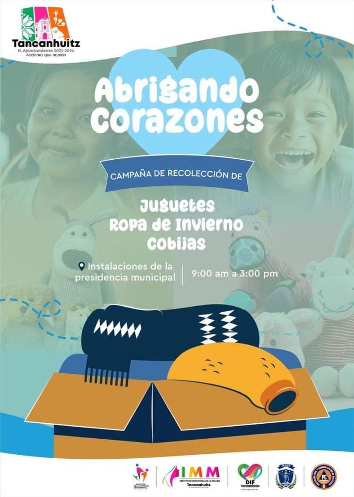 Ayuntamiento invita a la población a unirse a la campaña ABRIGANDO CORAZONES