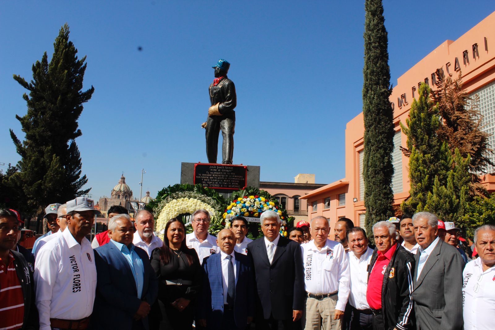 GOBIERNO CONMEMORA A TRABAJADORES FERROCARRILEROS GOBIERNO CONMEMORA A TRABAJADORES FERROCARRILEROS
