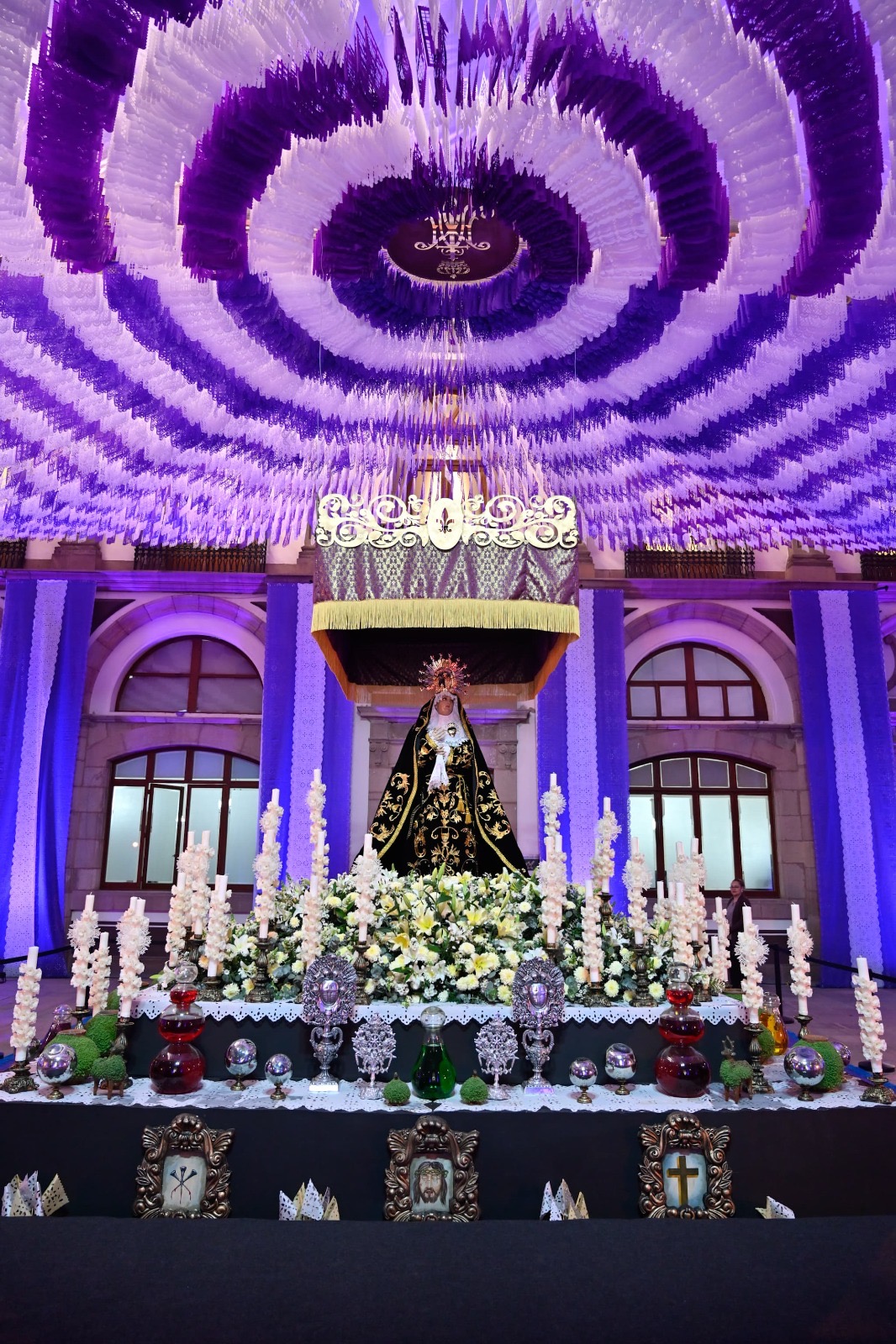 INAUGURAN EN PALACIO DE GOBIERNO MONUMENTAL ALTAR DE DOLORES