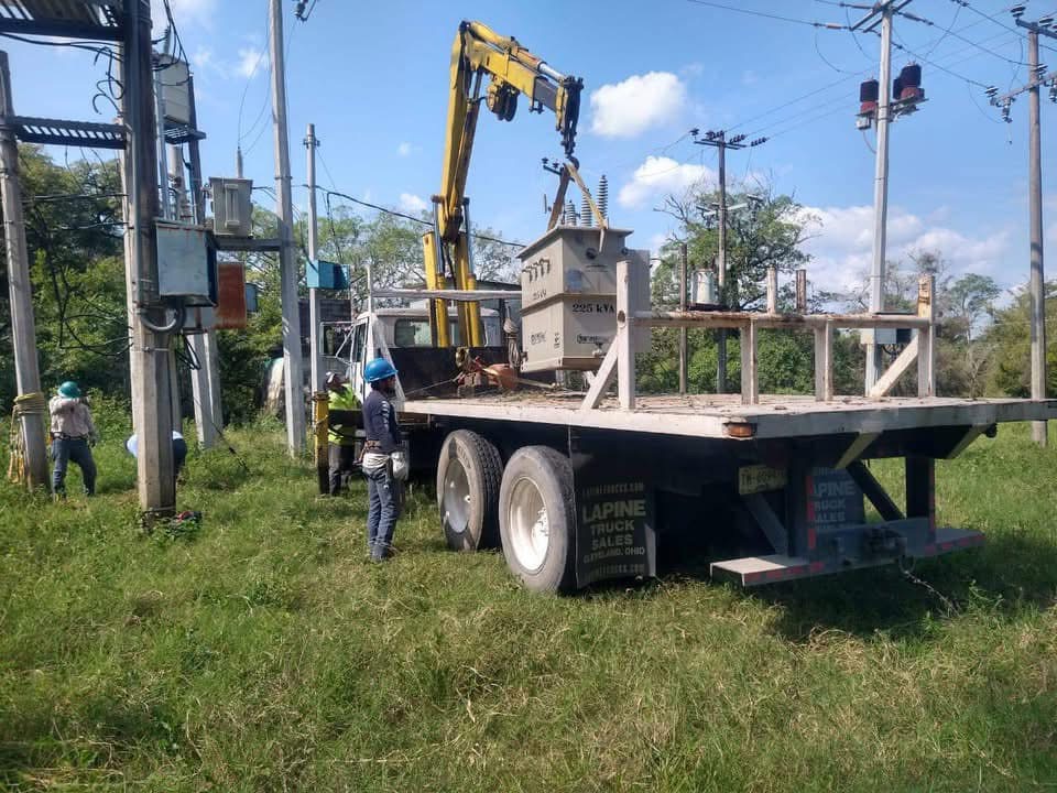 Llegó transformador nuevo para mejorar suministro de agua