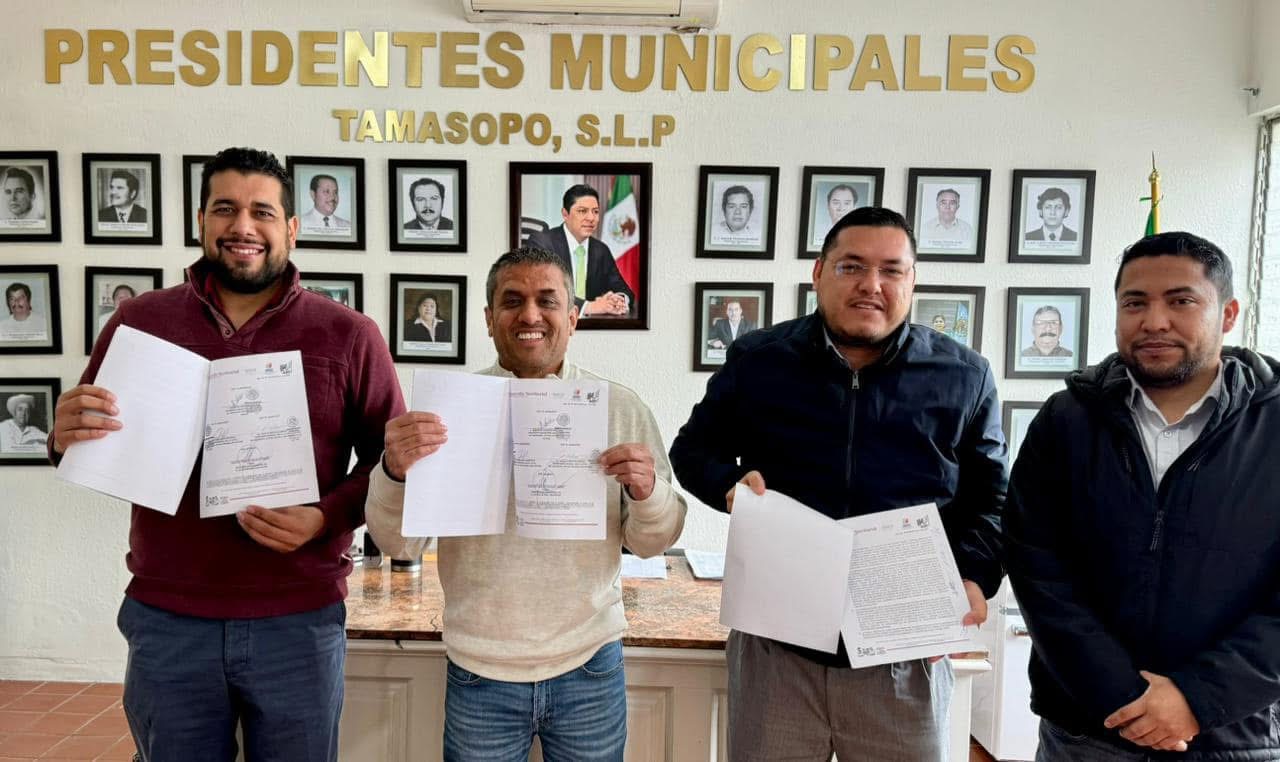 Firman convenio Ayuntamiento e INSUS para regularización de predios en el barrio Pasquines