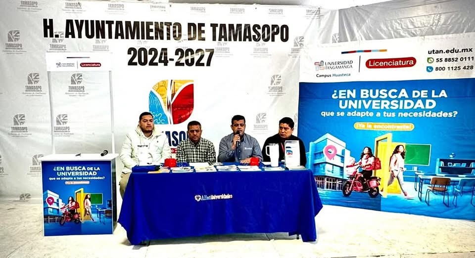 Ayuntamiento Firma Convenio con la Universidad Tangamanga Campus Huasteca