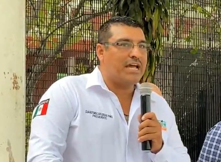 Temo Balderas anuncio gira de trabajo por Barrios de Tampaxal