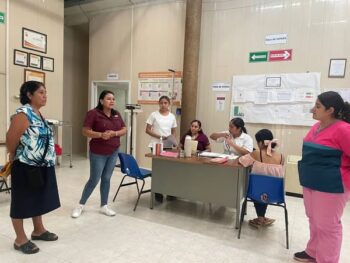 Rehabilitan instalaciones sanitarias en el Centro de Salud de Huichihuayán