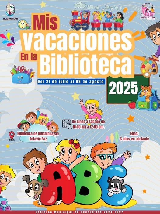 ¡Mis Vacaciones en la Biblioteca! invita a niñas y niños a un verano lleno de diversión y aprendizaje