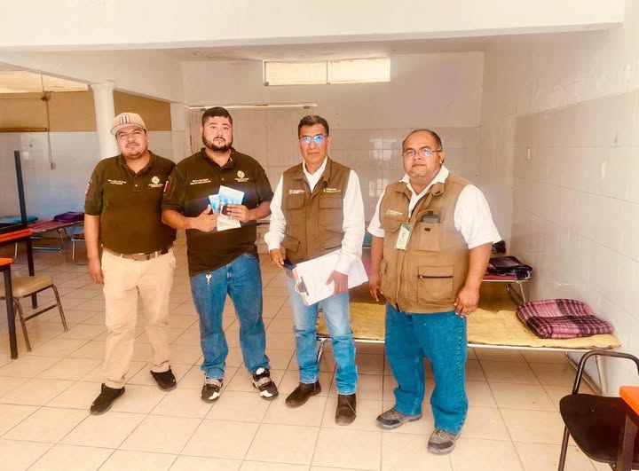 Proteccion civil municipal habilitan albergue municipal ante temporada invernal